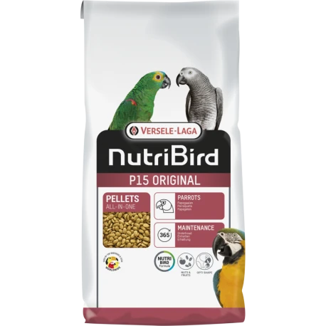 VERSELE-LAGA Nutribird P15 Original 10kg - Granulés Extrudés - Aliment D'entretien Pour Perroquets 1 VERSELE-LAGA Nutribird P15 Original 10kg - Granulés Extrudés - Aliment D'entretien Pour Perroquets