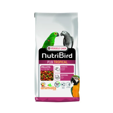 VERSELE-LAGA Nutribird P19 Tropical 10kg 1 VERSELE-LAGA Nutribird P19 Tropical 10kg