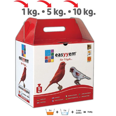 Patée Rouge Aux Oeufs Easyyem 5Kg 1 Patée Rouge Aux Oeufs Easyyem 5Kg