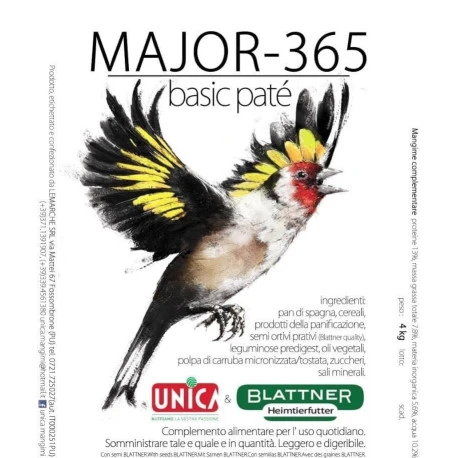 UNICA MAJOR-365 - BASIC PATÈ 2 KG 1 UNICA MAJOR-365 - BASIC PATÈ 2 KG